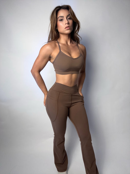 Leggings flere -Mocha