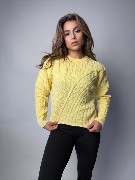 Suéter – Butter Yellow