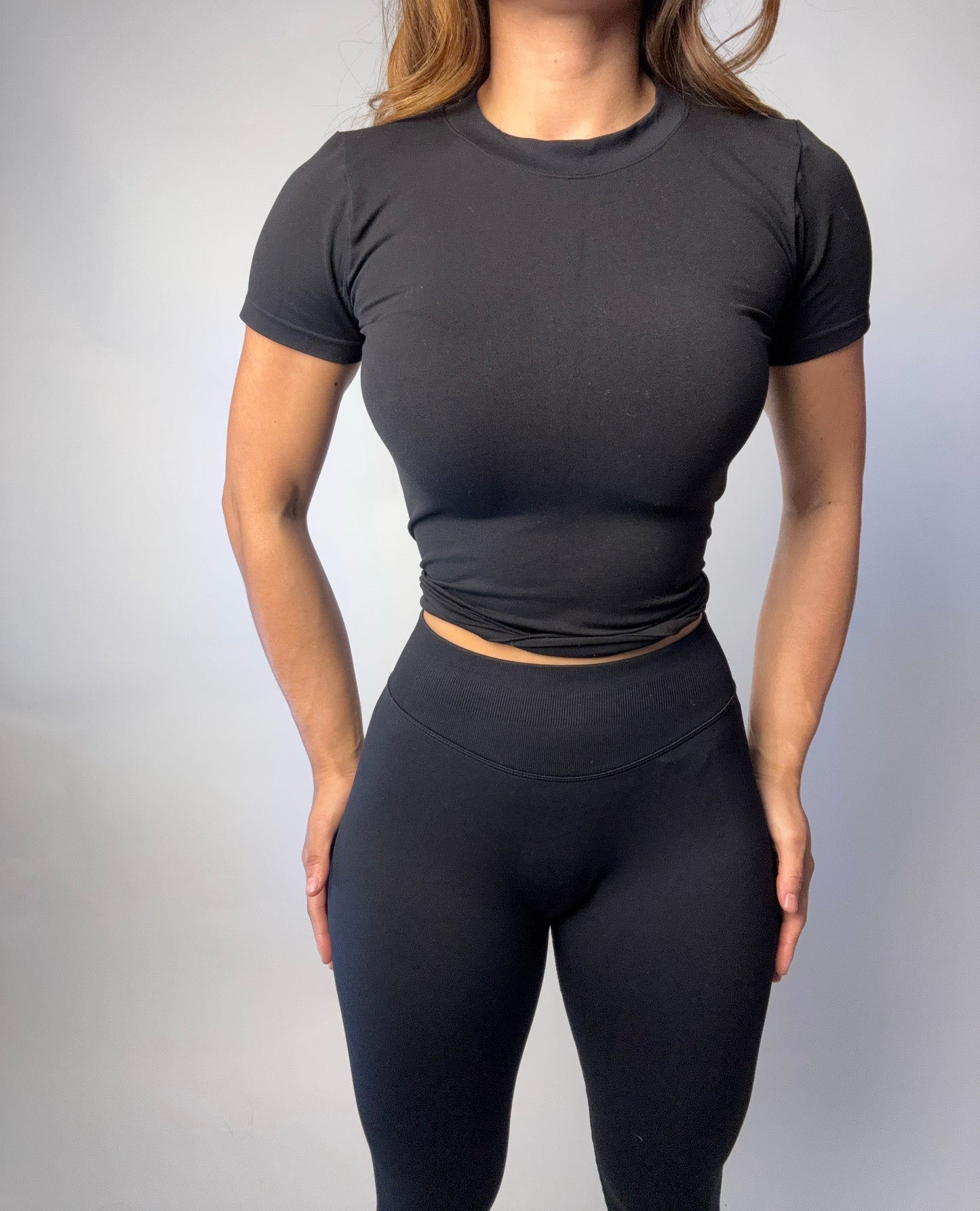 Legging Sculpt Tube – Negro Carbón