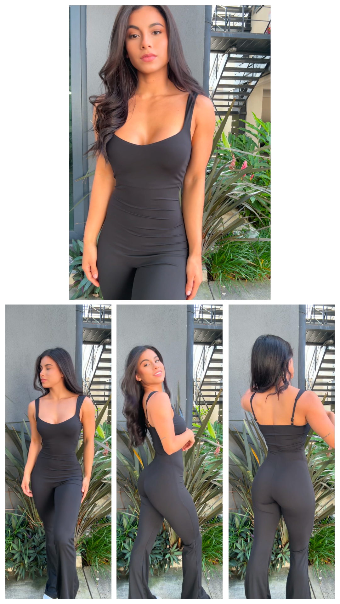 Enterizo Elegante “Wide Fit BLACK”