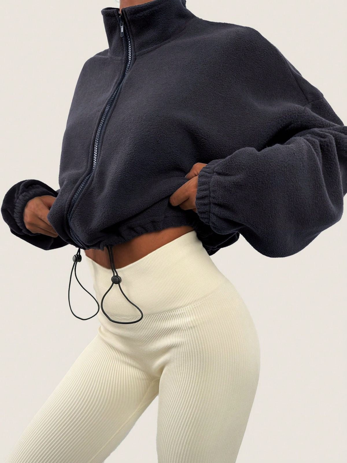 Cozy Fleece Crop