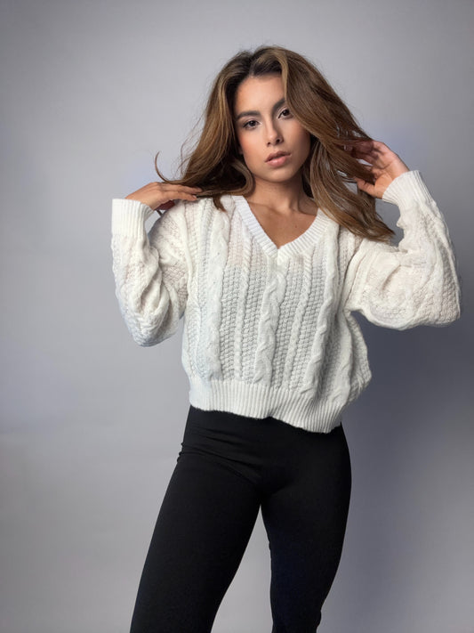 Suéter Blanco