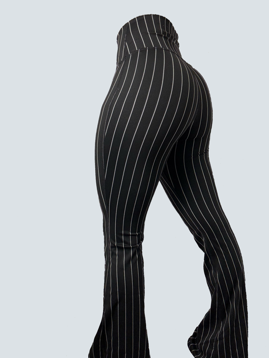 LIV Noir Pinstripe Flare