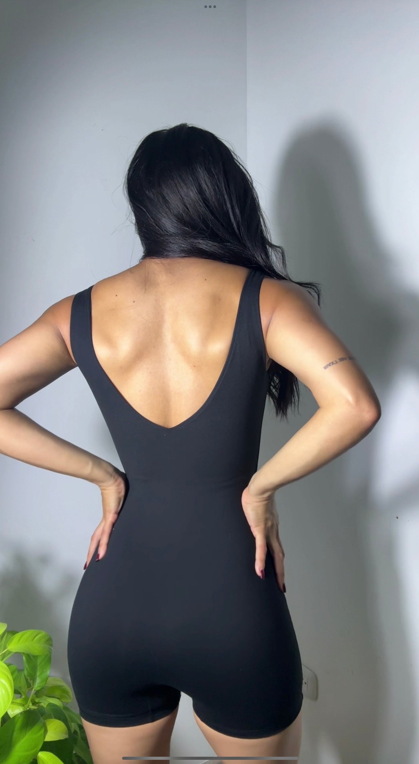 Enterizo Black Sculpt